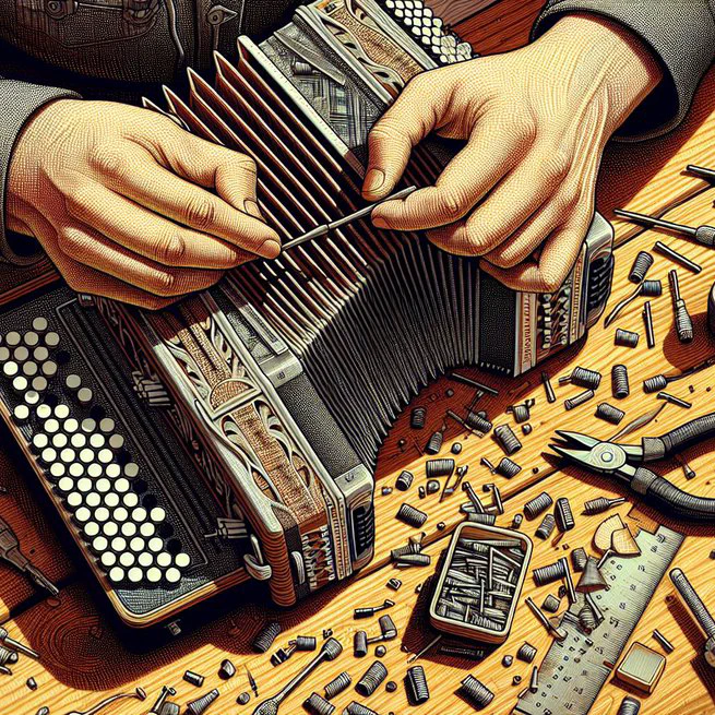 Fixing Accordion Bass Reed Issues