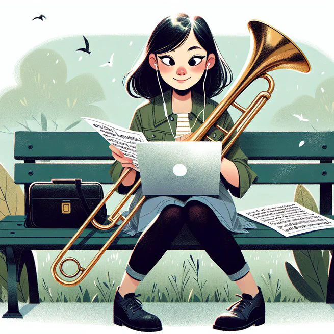 Learning Trombone with No Experience