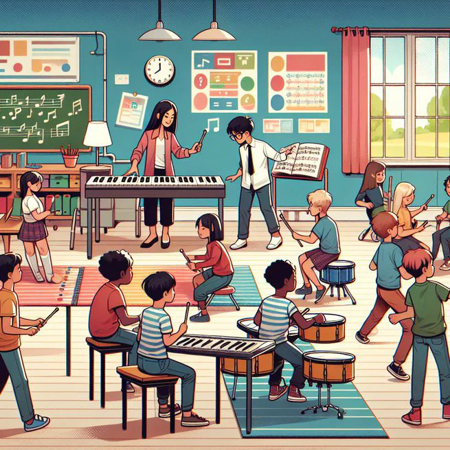 Teaching 5th Grade Music Students