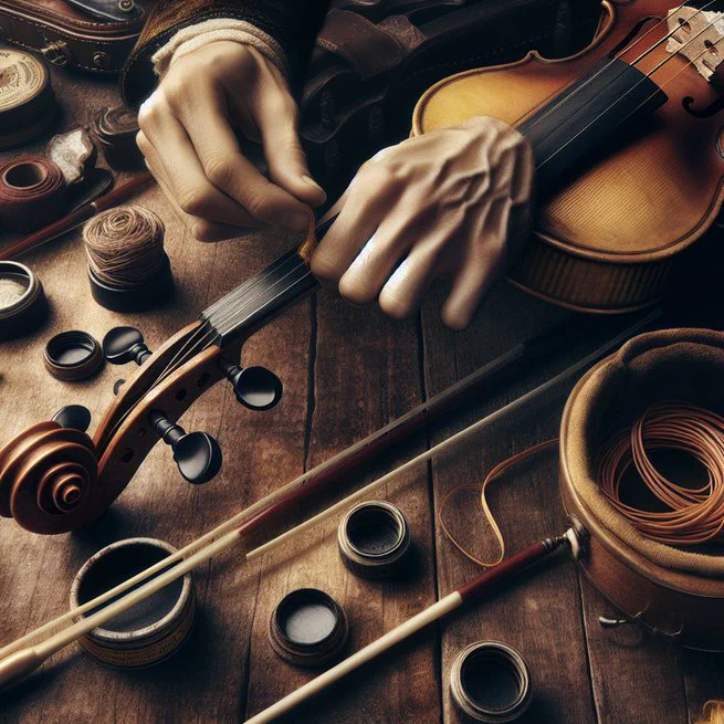 Violin Rosin Comparison for Dominant Set